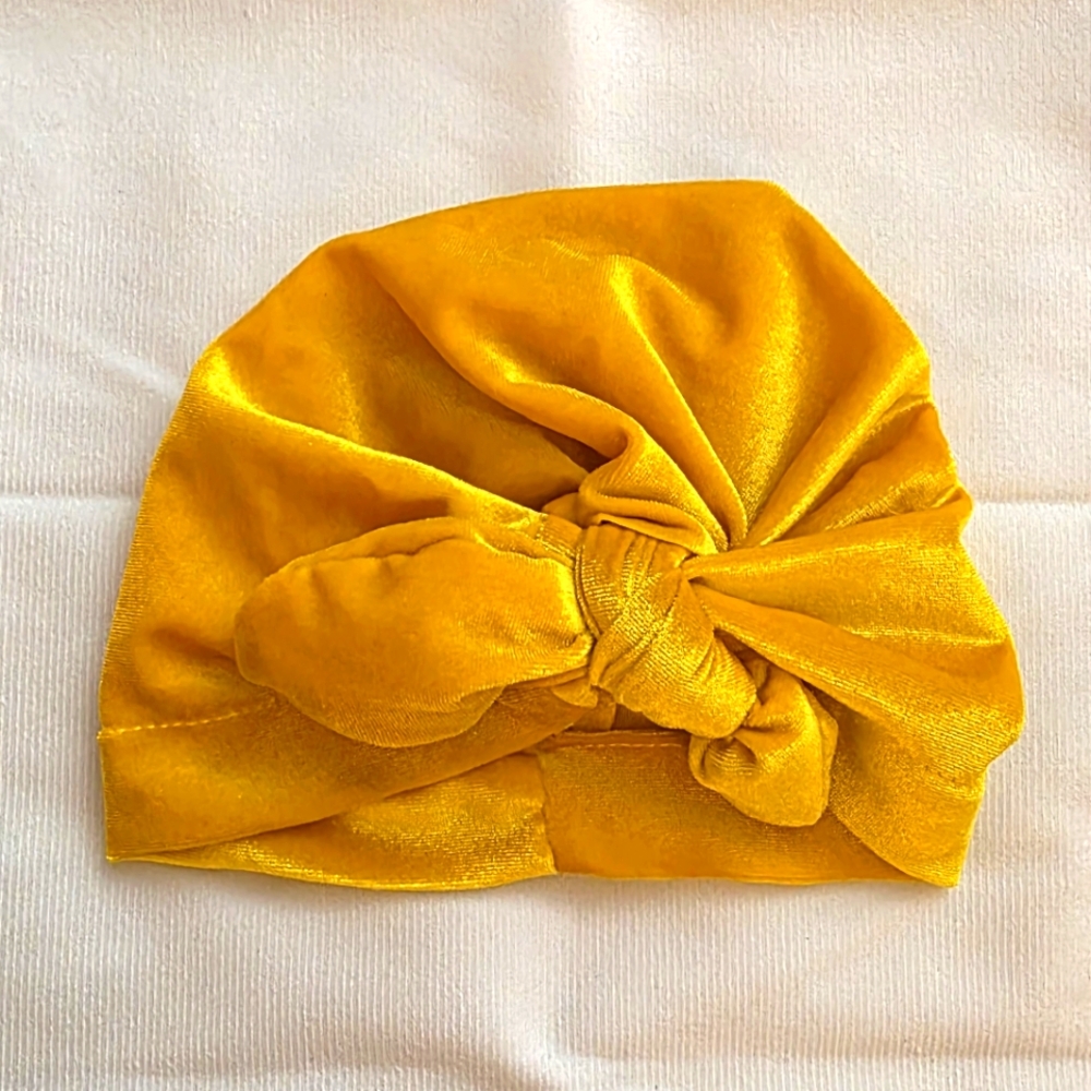 EUC Girls Turban Baby Cap Headwear
